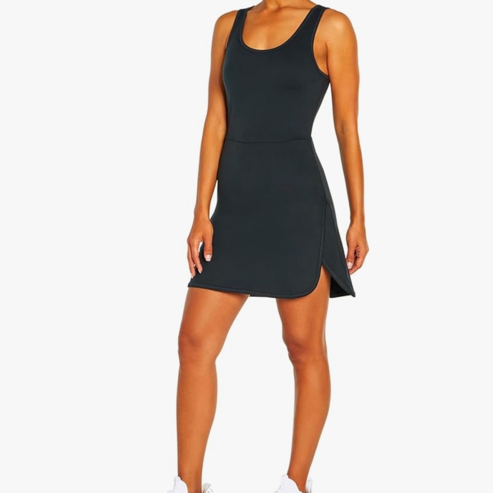 Balance Collection Women's Peri Active Tennis Dress- black size medium Amazon